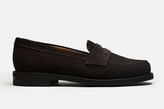 MORJAS Loafers-The Ivy Loafer BrownSuede
